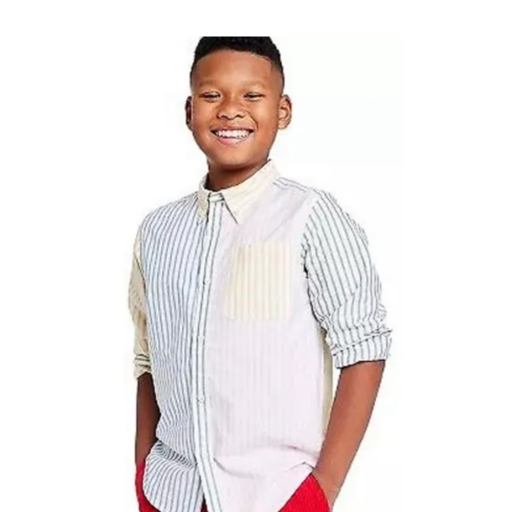 Rowing Blazers Striped Button-Up Shirts for Kids - Picture 4 of 4